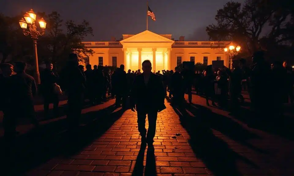 Weißes Haus Desinformationsdebatte