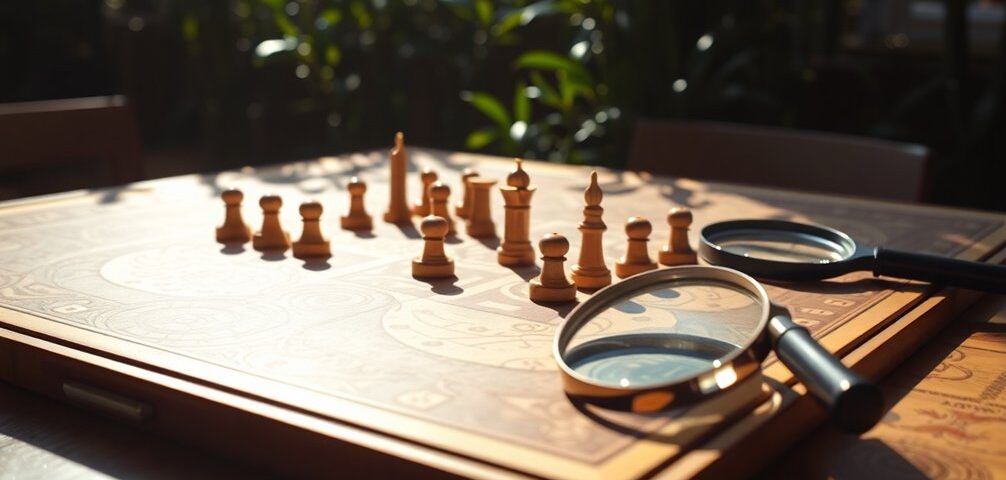 altes römisches Brettspiel gelöst