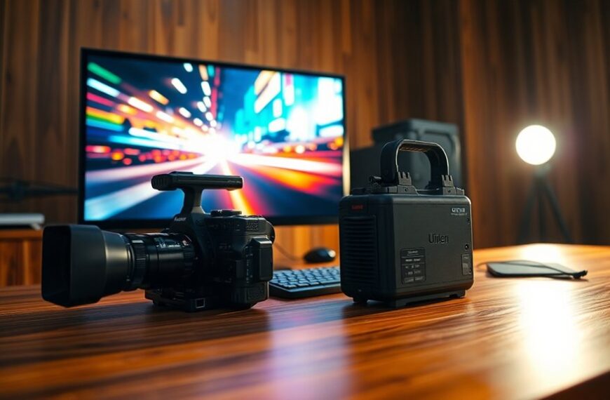 kinematografische Videos mit Audiosynchronisation