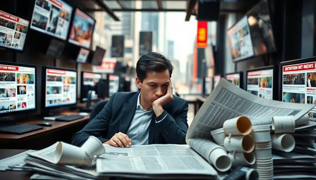 lokaler Journalismus steht vor dem Aussterben