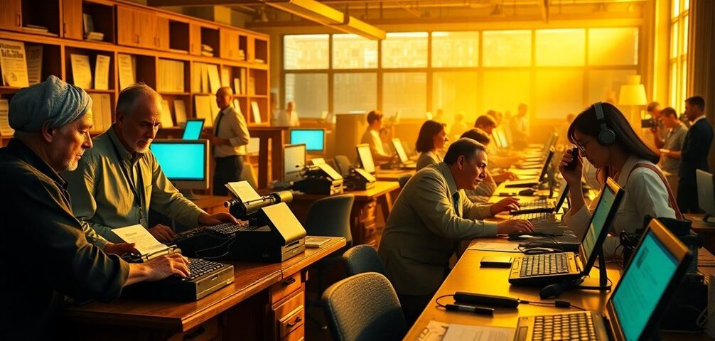 KI stört den traditionellen Journalismus