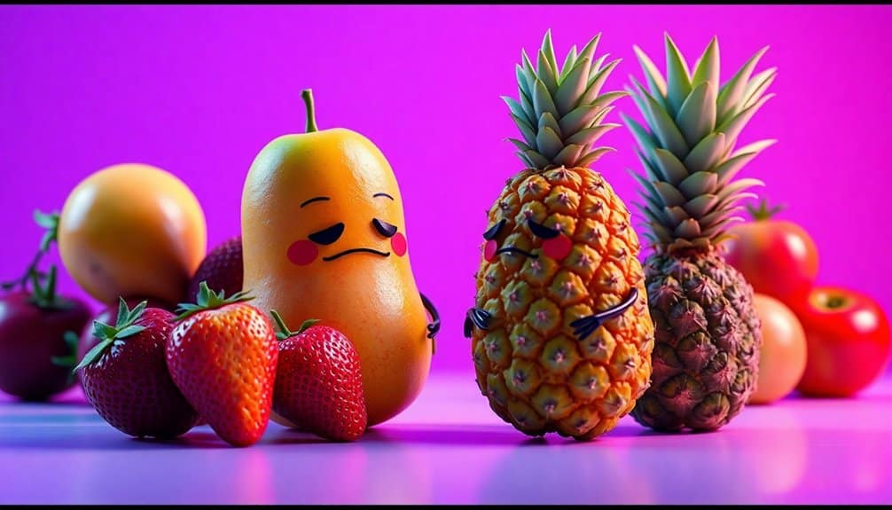 synthetisches Obst Reality-Drama