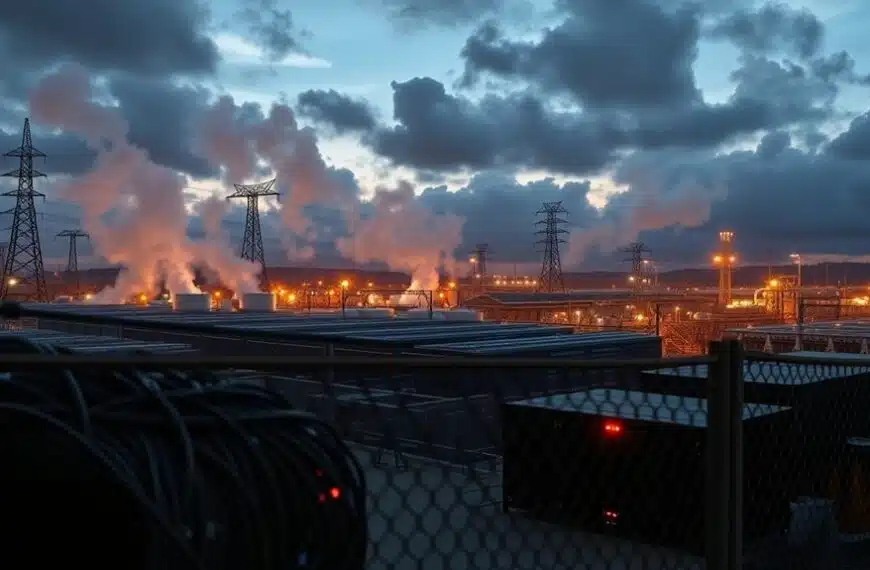 Britische Klimaziele durch KI Stromhunger in Gefahr