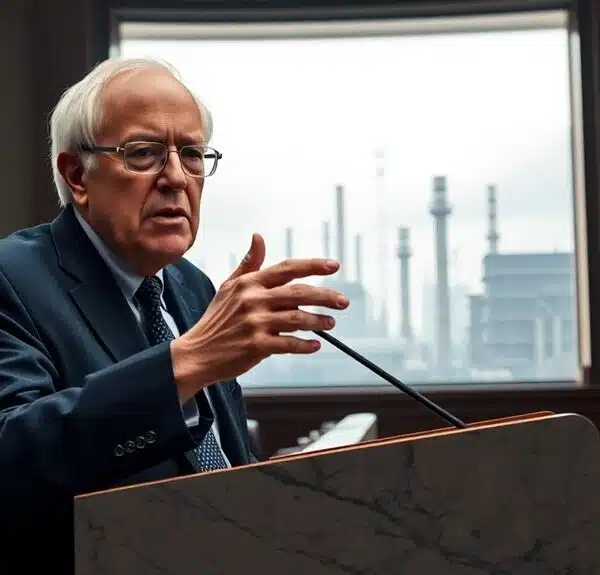 Sanders fordert Stopp für neue KI Rechenzentren