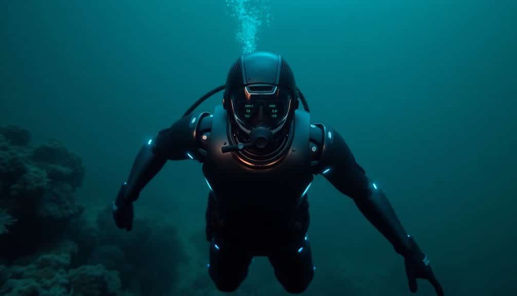 Unterwasser-Exoskelett reduziert Ermüdung