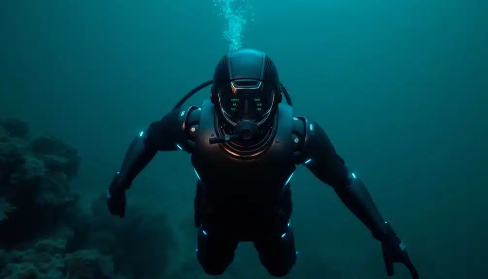 Unterwasser-Exoskelett reduziert Ermüdung