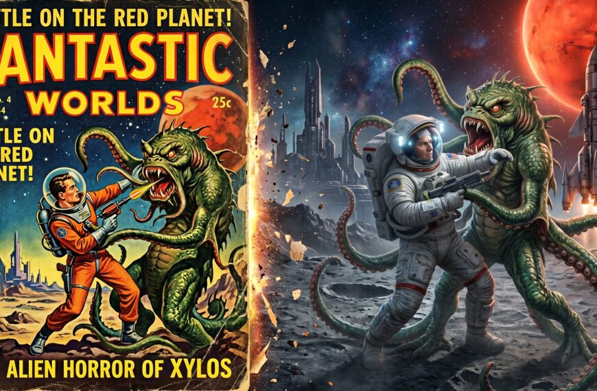 Sci Fi und Fantasy Pulp Cover der 1940er bis 1970er Jahre