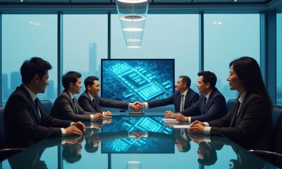 Technologieführer diskutieren Chip-Diplomatie