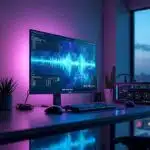Synchronisierte 20-sekündige audiovisuelle Generierung