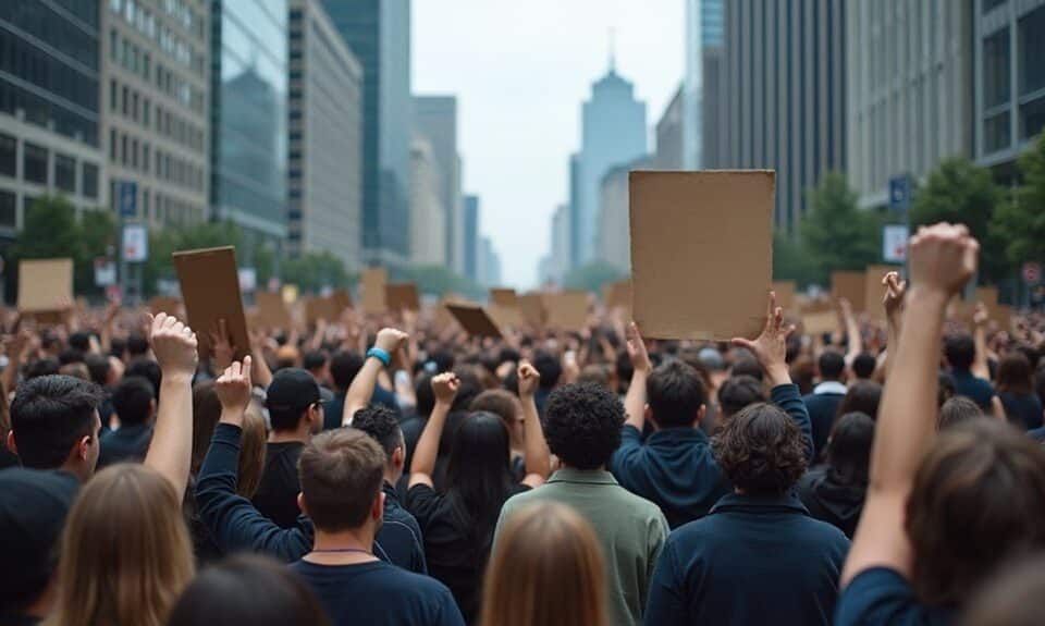 Tausende protestieren gegen große KI-Labore